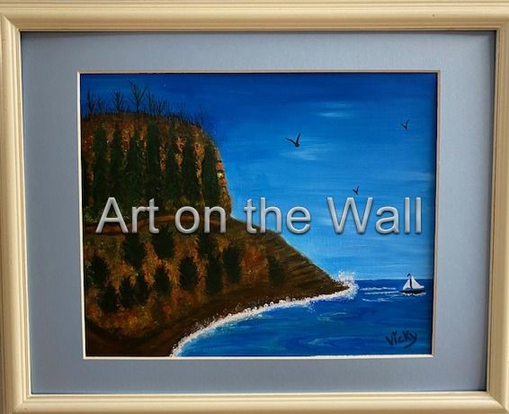 w   Down by the Bay   Vicky Graham  Acrylic   70.00
