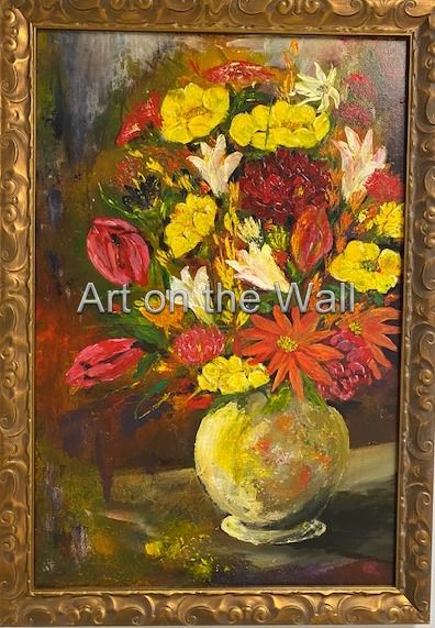 w   Flowers   St. Clair Prest  Acrylic   675.00