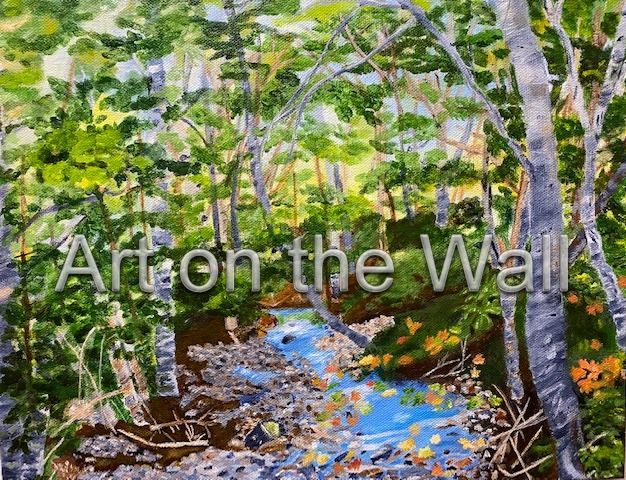 w   Six Mile Brook   Elizabeth Gillis  Acrylic   175.00