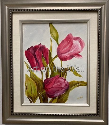 w   Tulip Time   Sheila Clark  Oil   100.00